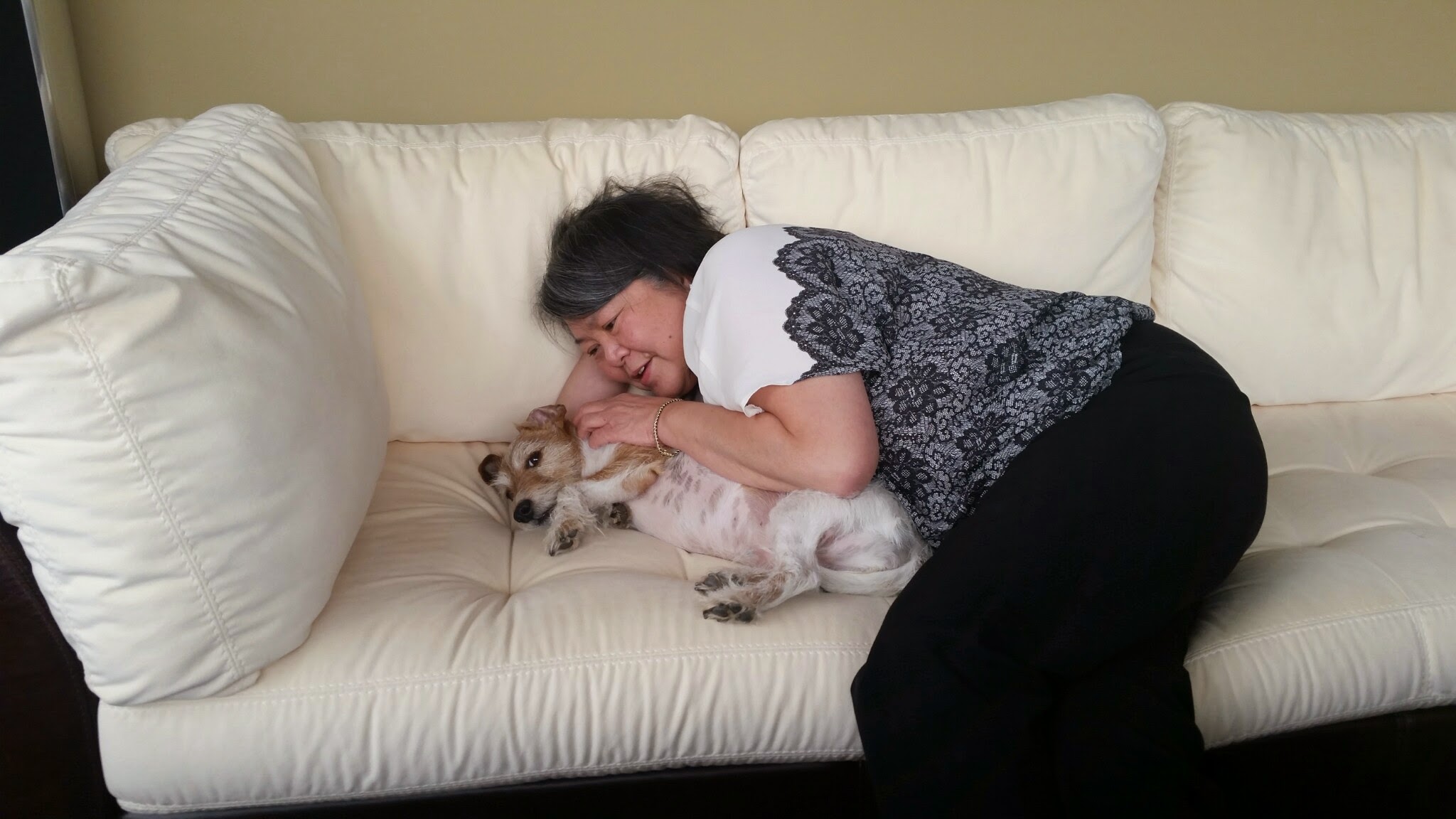 I do love a cuddle even if my face may not agree
