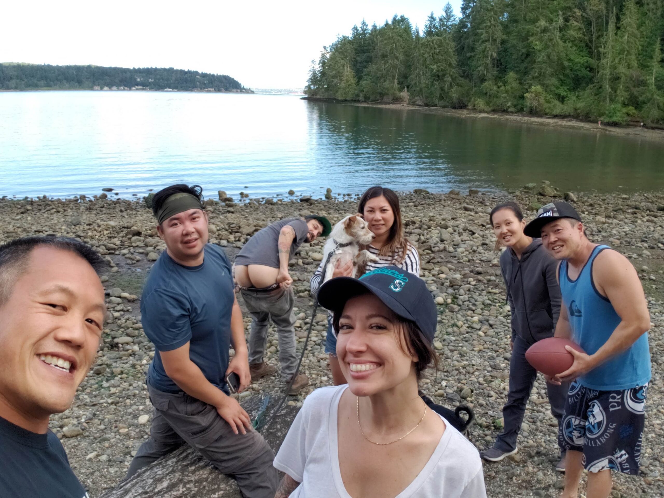 I love camping.