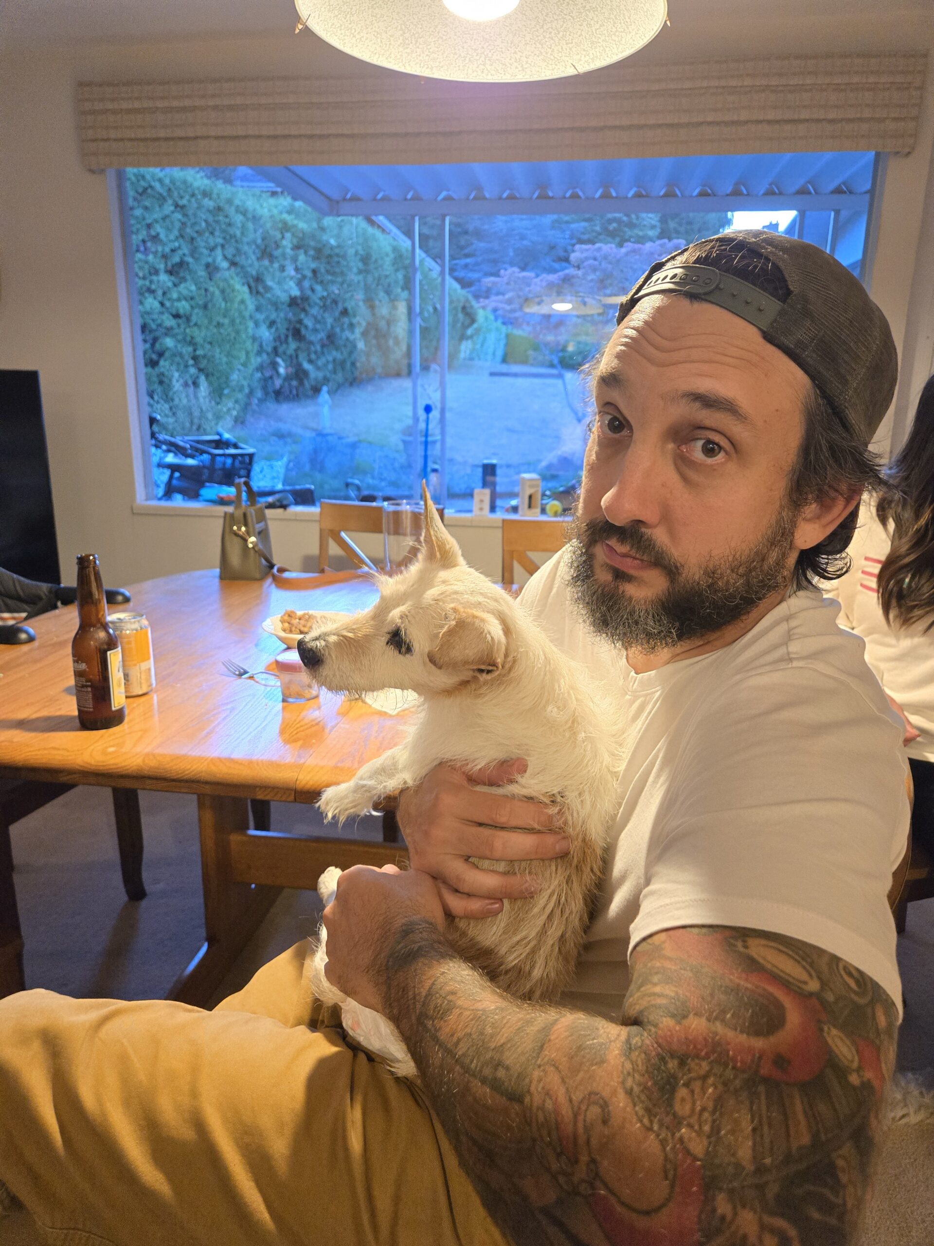 This guy smells like foccocia….and I love it