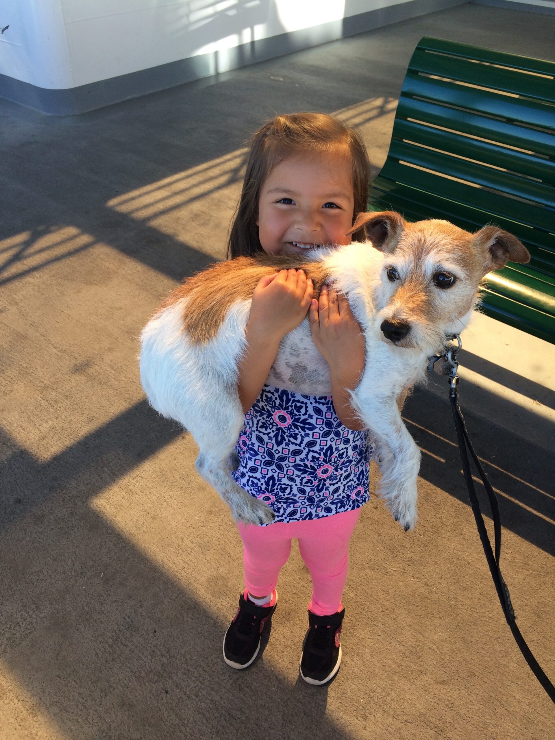 I can’t tell which one of us is cuter.